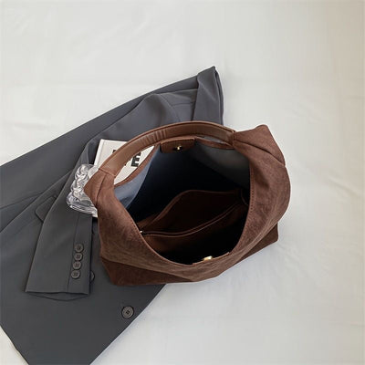 Abigail Suede Tote Bag