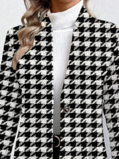 Plaid Maple Coat