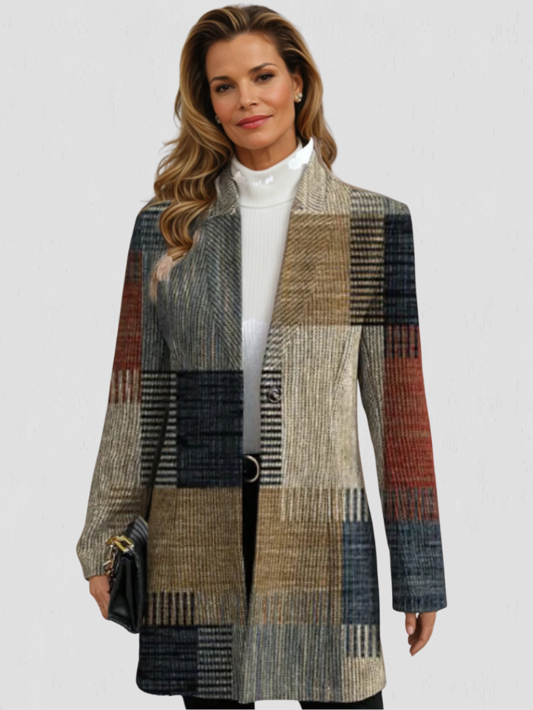 Plaid Maple Coat