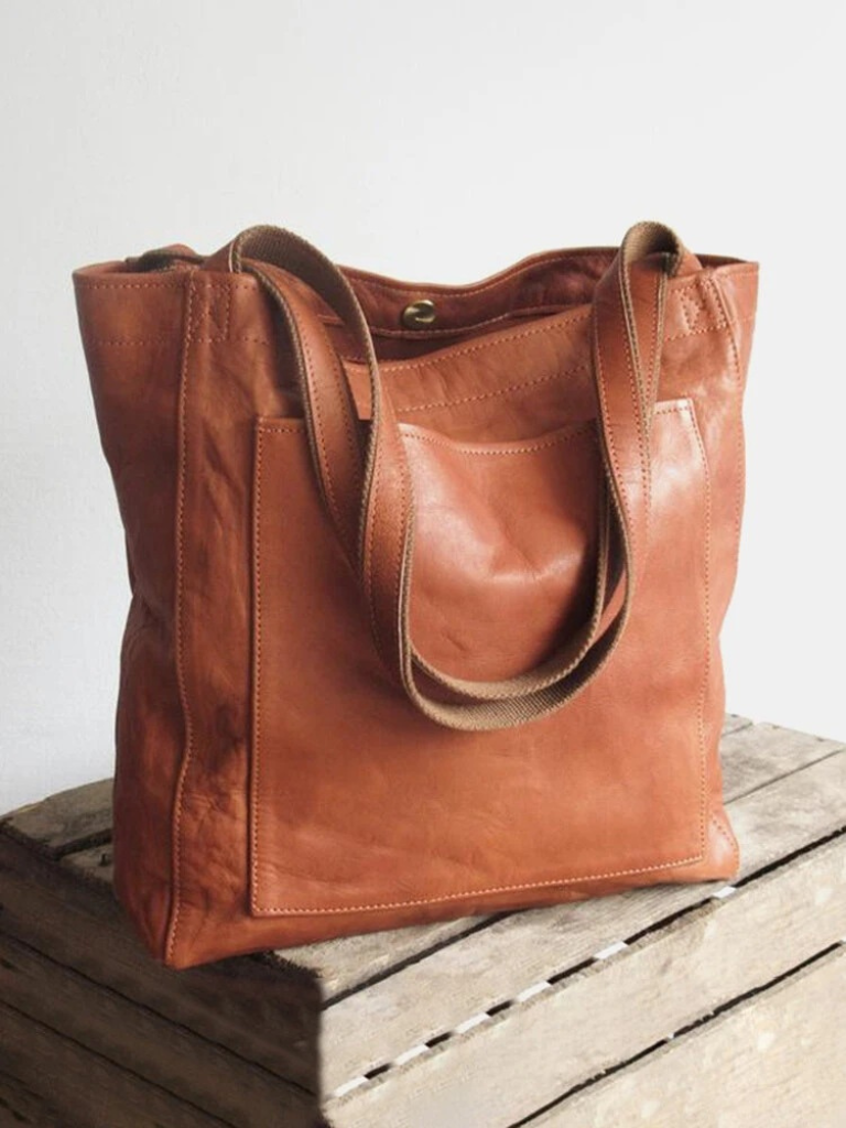 Waxed Tote by Sabine