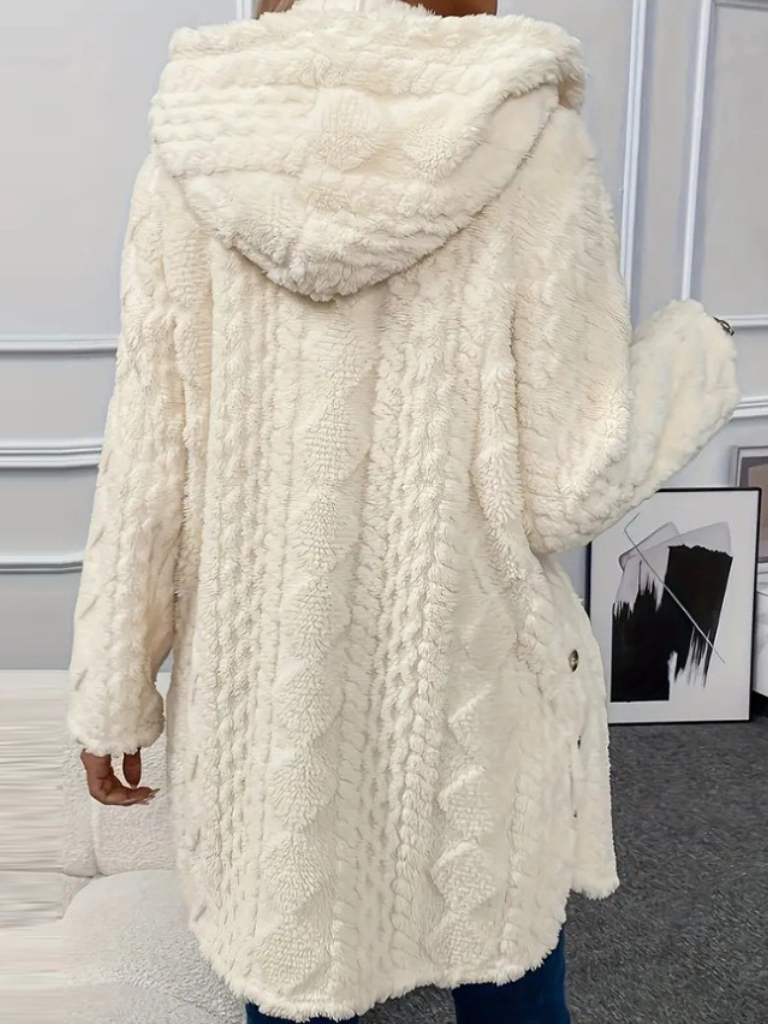 Laura Hooded Cardigan Coat