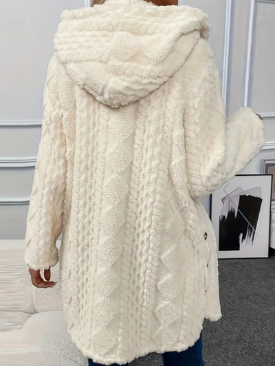 Laura Hooded Cardigan Coat