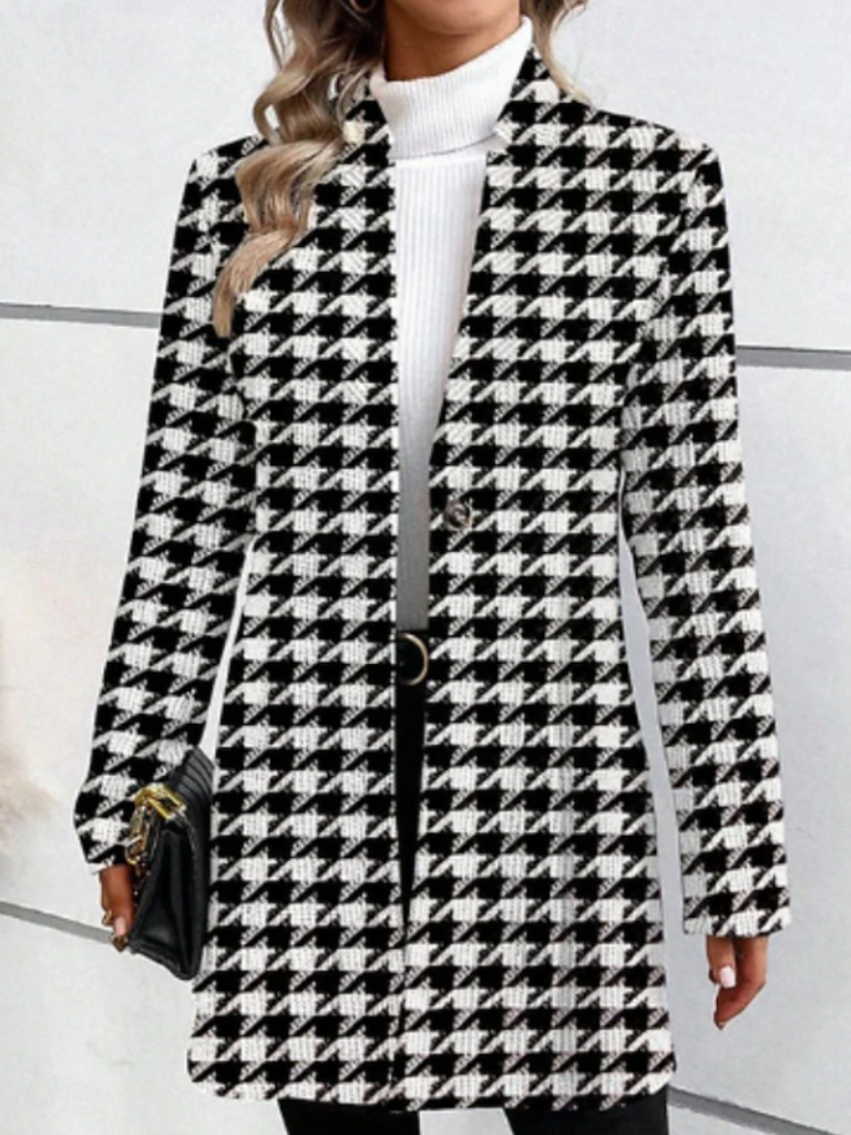 Plaid Maple Coat