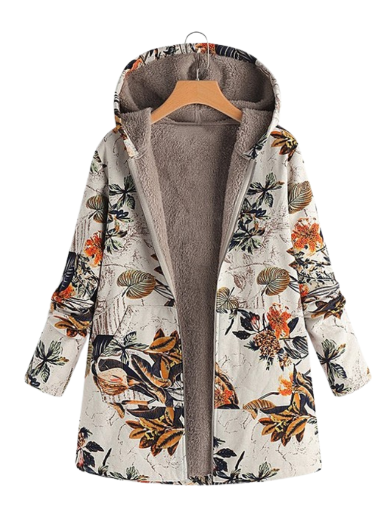 Cozy Printed AURORA Coat
