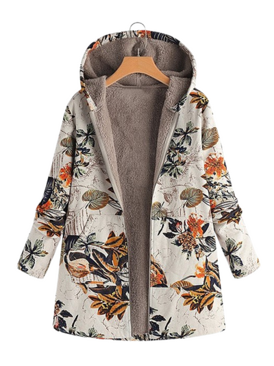 Cozy Printed AURORA Coat