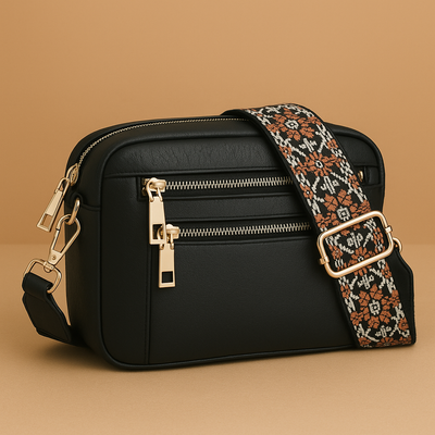 Olivia | Versatile Crossbody Bag with Adjustable Colorful Strap