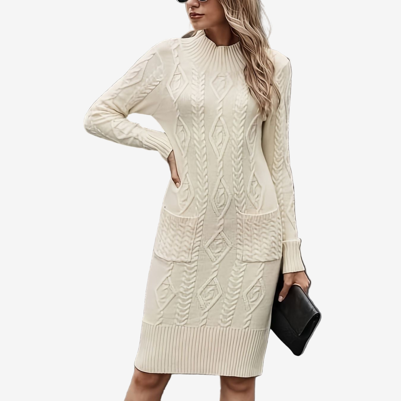 Elegant Knit Dress Amina™
