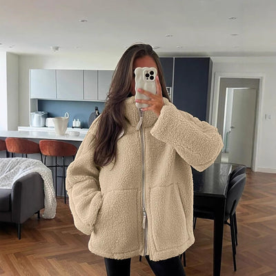 KAJA | Soft Teddy Coat