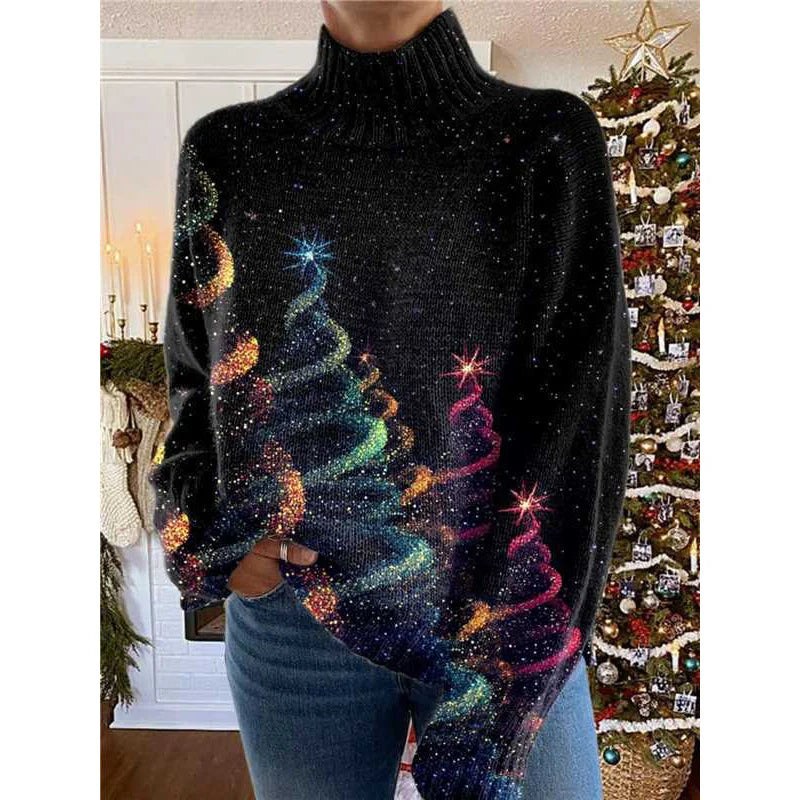 TRACY™ | Cozy Knitted Sweater with Festive Christmas Tree Design