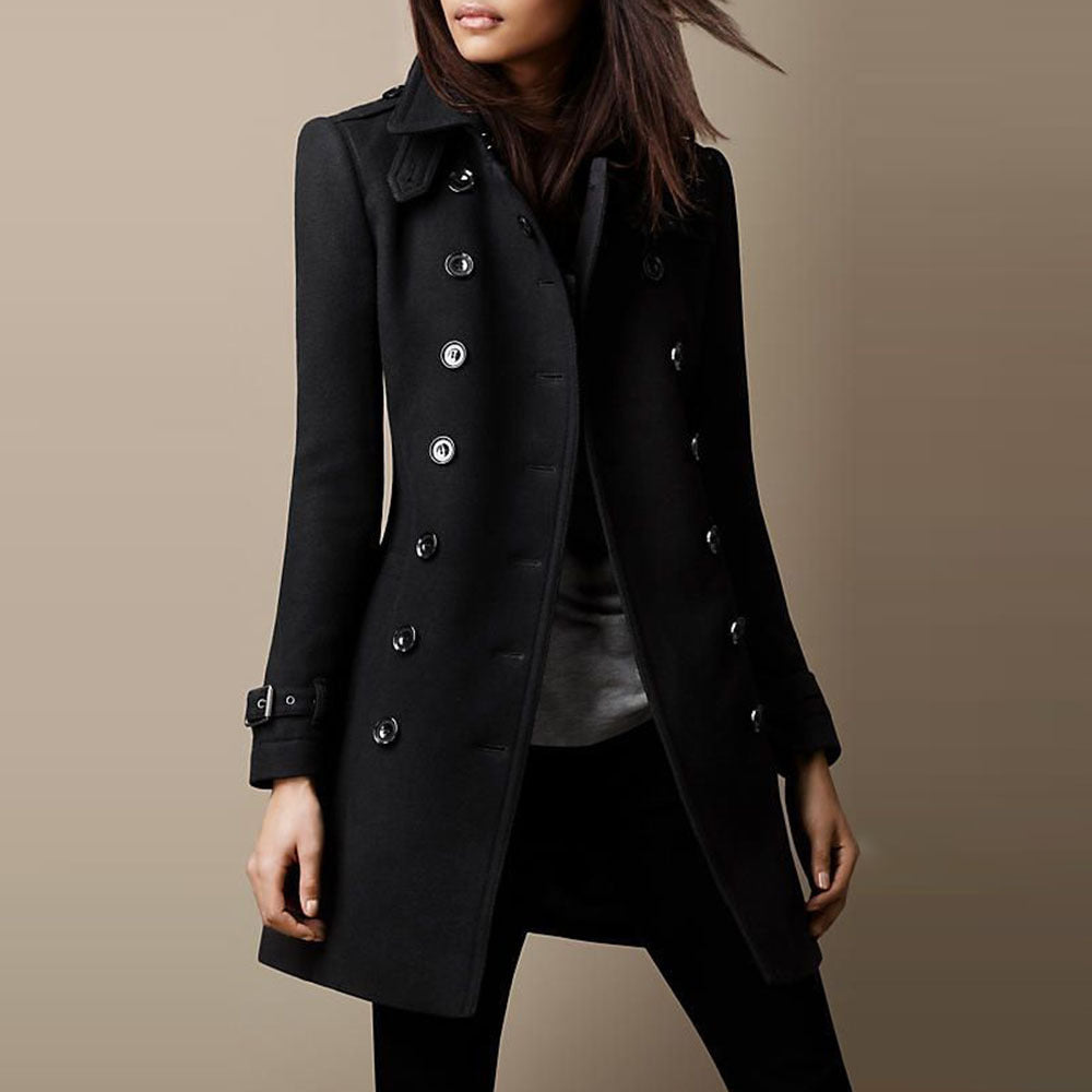 CINZIA™ | LONG HANDCRAFTED COAT