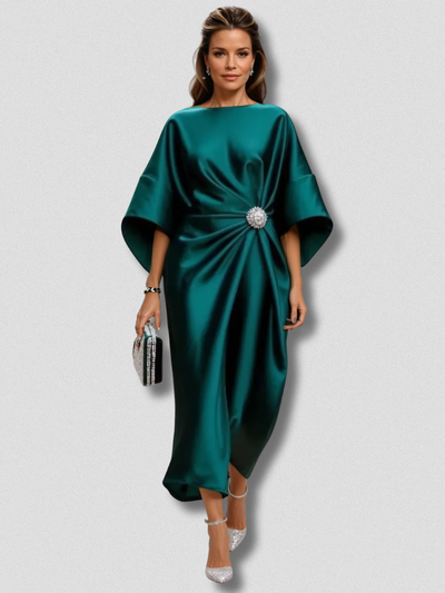 MARIS ELEGANT SATIN DRESS