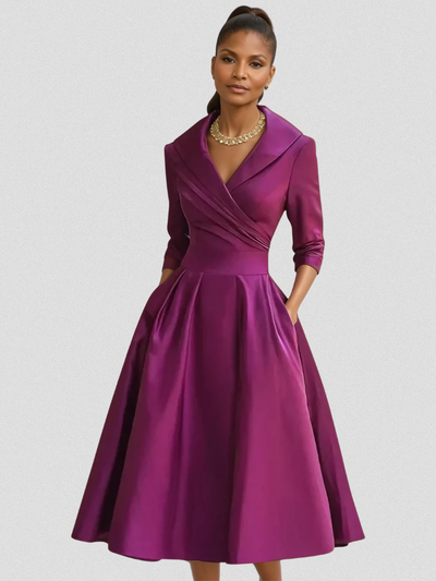 Elegant Holiday Dress by LINA