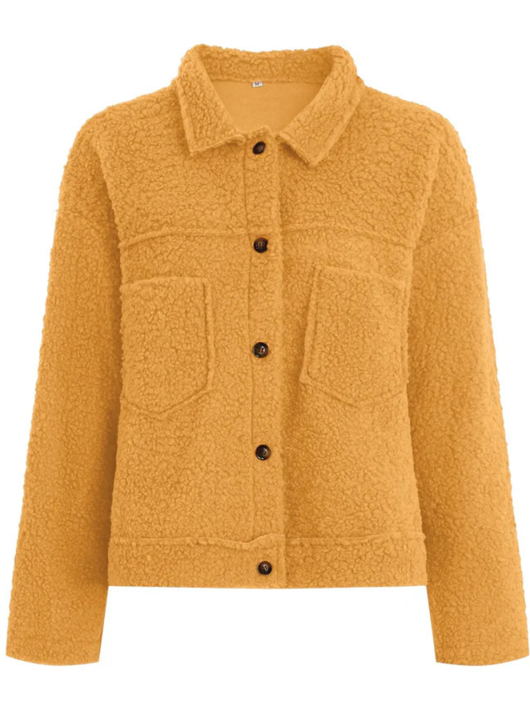 Cozy Sherpa Jacket by Sandra