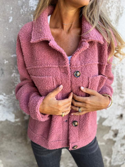 Cozy Sherpa Jacket by Sandra
