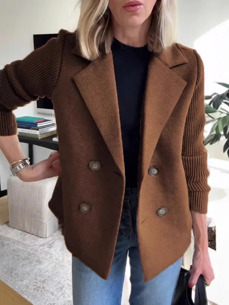 Blazer Sweater in EVA Fabric