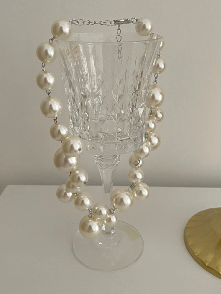Maria Statement Pearl Necklace