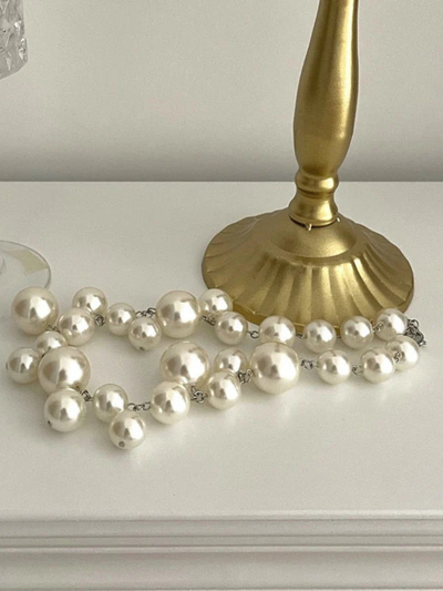 Maria Statement Pearl Necklace