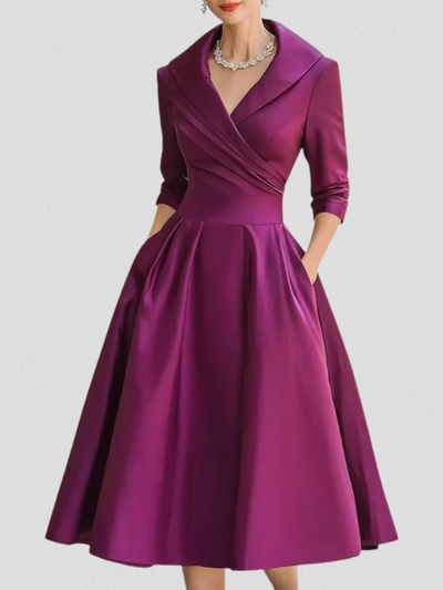 Elegant Holiday Dress by LINA