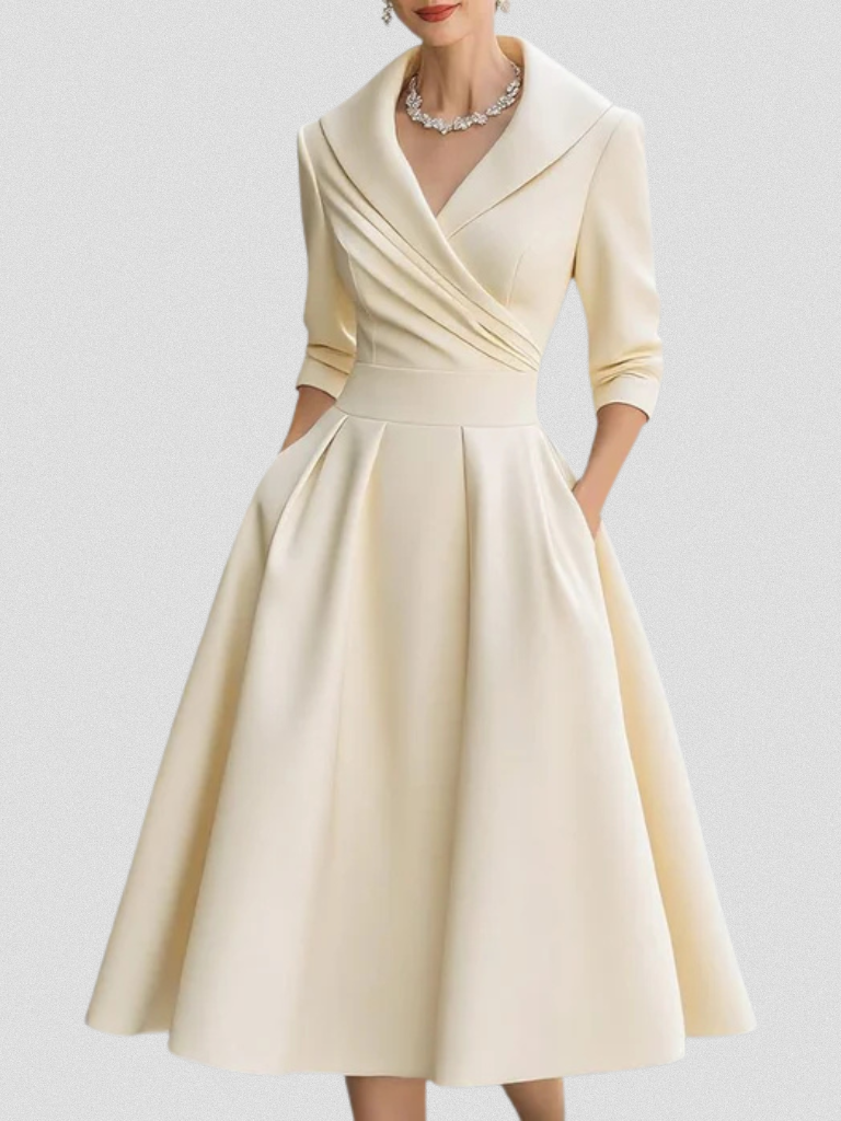Elegant Holiday Dress by LINA