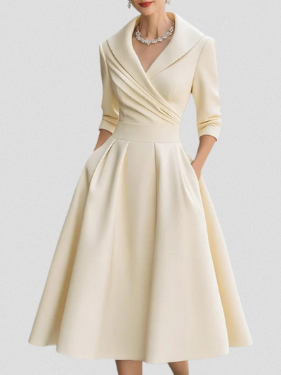 Elegant Holiday Dress by LINA