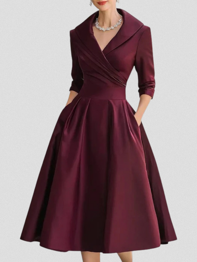 Elegant Holiday Dress by LINA