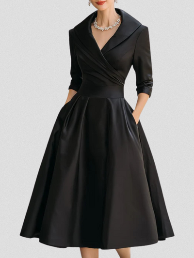 Elegant Holiday Dress by LINA