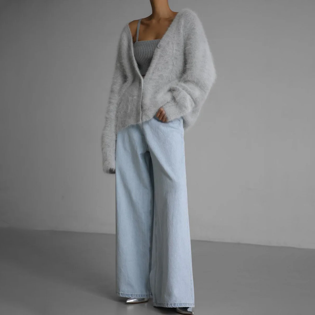 DHALIA | Elegant oversized cardigan