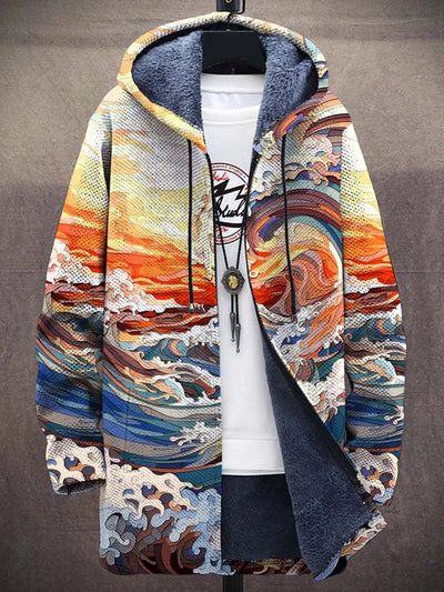 Liam | A luxurious cardigan inspired by art
