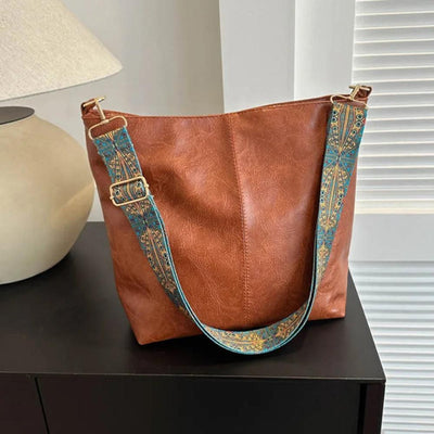 Greta - Vintage Leather Shoulder Bag