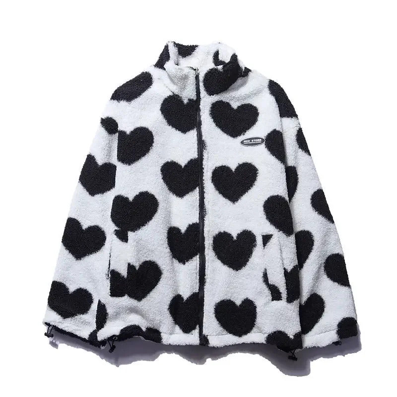 Katharina – Reversible Heart Jacket