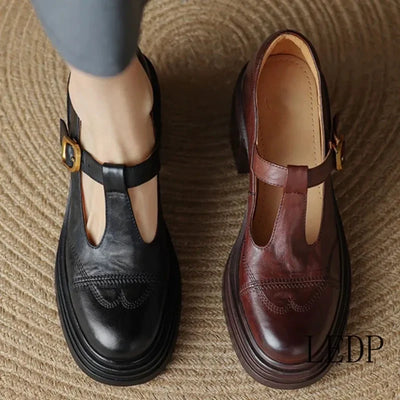 Greta® | Vegan Leather Orthopedic Mary Jane Shoes