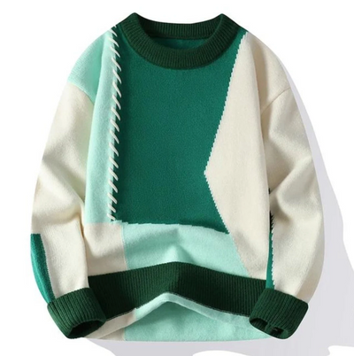 Tomasz | Patchwork Sweater