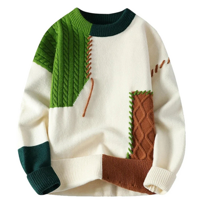 Tomasz | Patchwork Sweater
