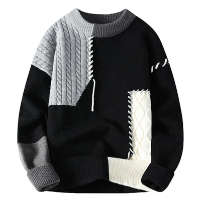 Tomasz | Patchwork Sweater