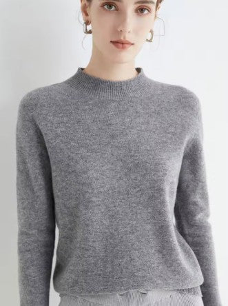LALEI | Cozy Wool Sweater with High Collar