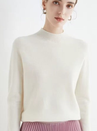 LALEI | Cozy Wool Sweater with High Collar