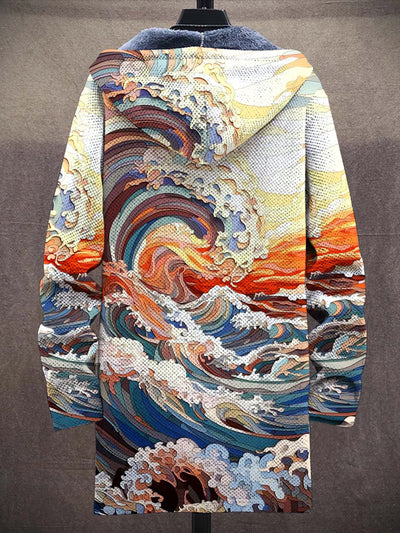 Liam | A luxurious cardigan inspired by art