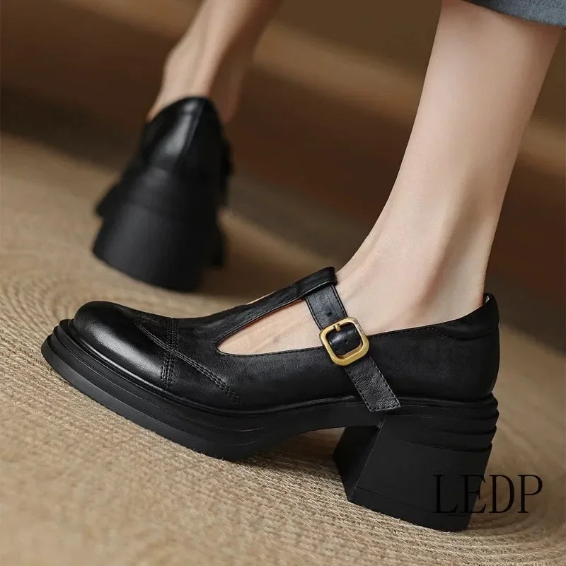 Greta® | Vegan Leather Orthopedic Mary Jane Shoes