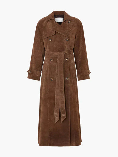 Simone – Elegant Belted Trench