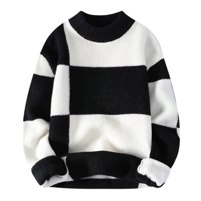 Geometric Sweater from Yarn