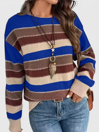 Muted Striped Sweater