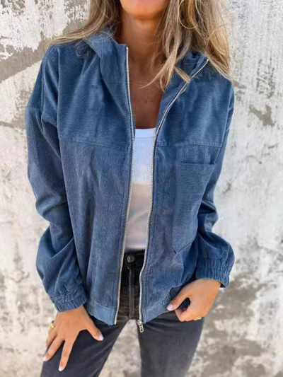 AMARA Fleece-Lined Hooded Jacket