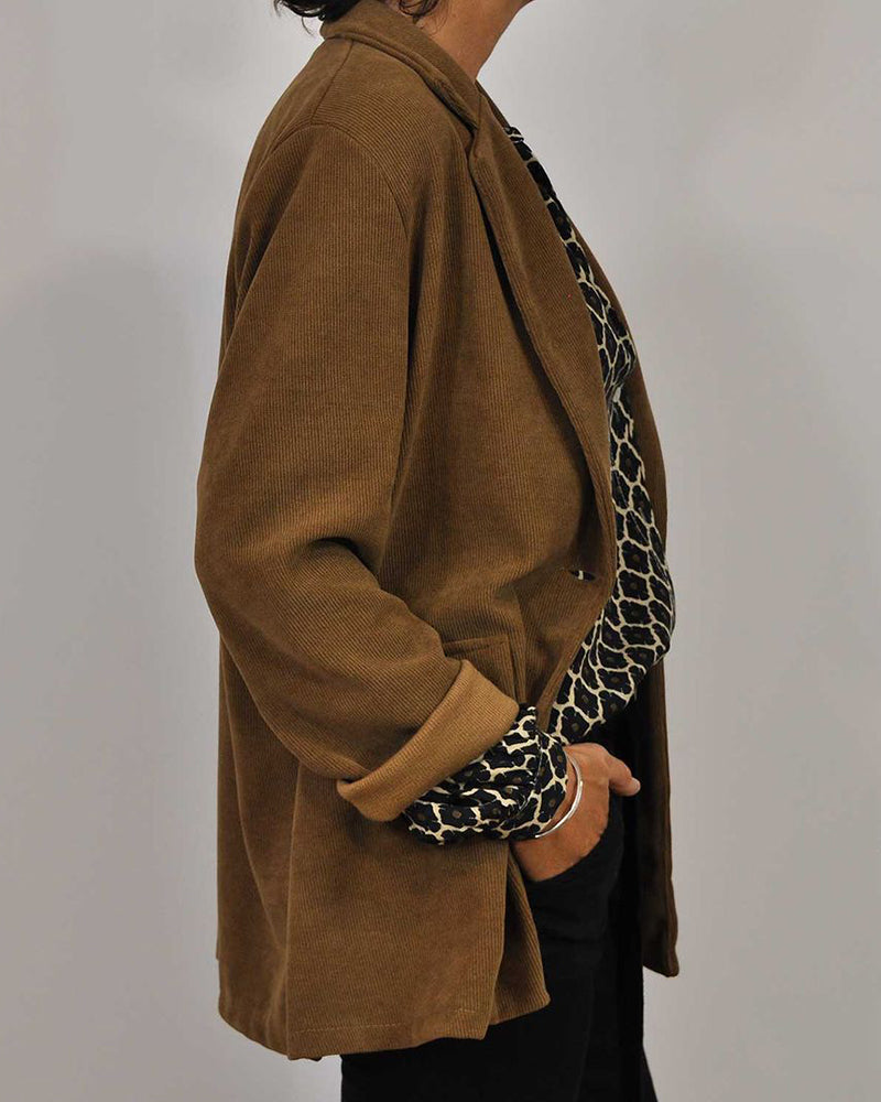 Casual Shirt with V-Neck