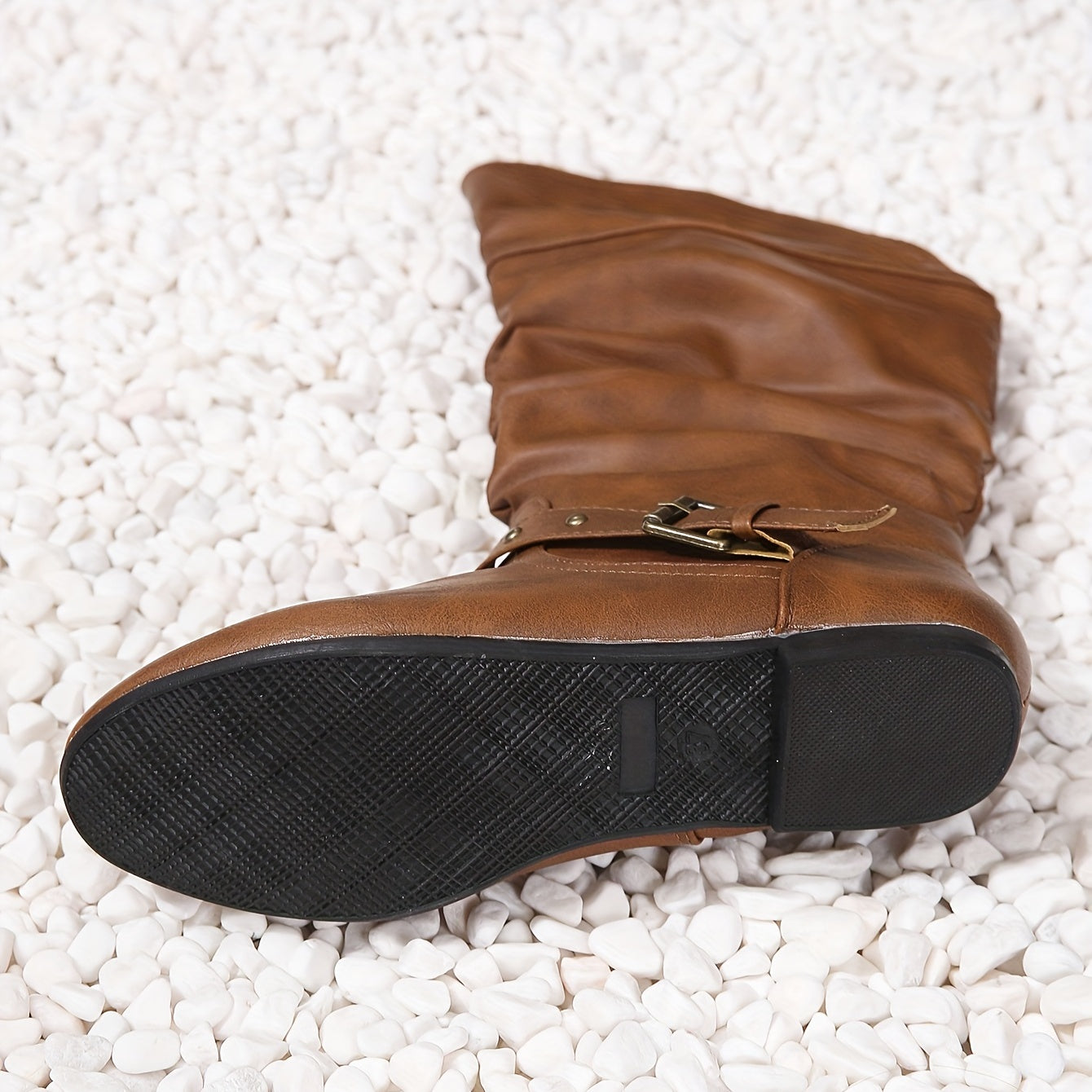 Danica | Women's Knee-High Boots with Side Zipper