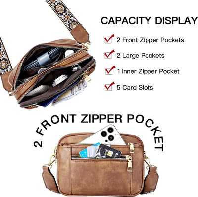 Ella | Refined Leather Shoulder Bag