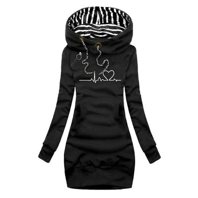 Cecile | Patterned Sweater Dress