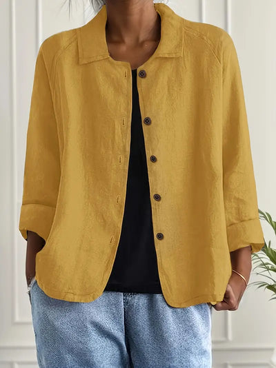 Marilla | Light shirt jacket in a linen blend