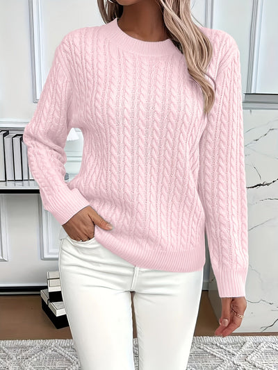 Bernila | Women's Cable Knit Sweater