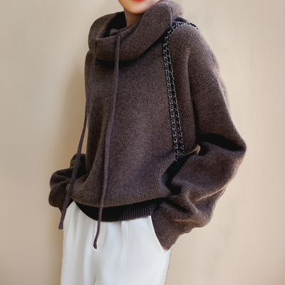 Courtney | Elegant High-Neck Sweater