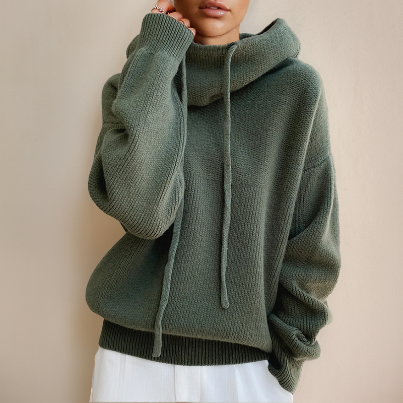 Courtney | Elegant High-Neck Sweater
